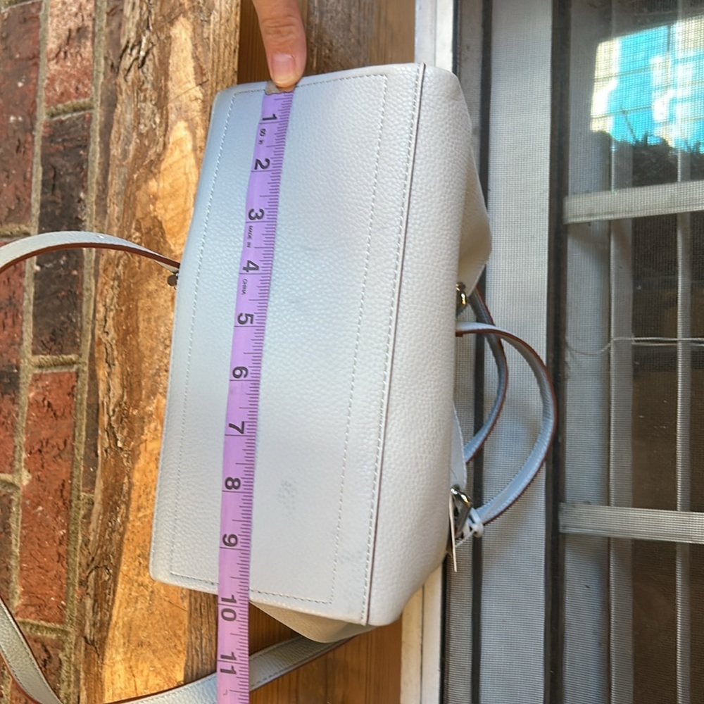 Blue Anne Klein Midi Satchel, crossbody or hand carry purse NWT - Picture 8 of 13